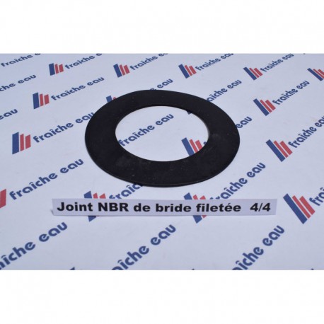 joint NBR tissé pour assurer l'étanchéité de la  bride filetée 