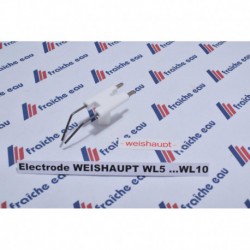 électrode d'allumage haute tension de brûleur WEISHAUPT WL 5 et WL 10