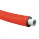 tube multipex, pex, multiskin alupex , avec isolation rouge en rouleau de 50 mètres pour le chauffage et le sanitaire 