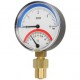 thermomètre et manomètre de pression radial dans un seul boitier, combinaison thermomanomètre 
