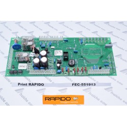 print RAPIDO DMF04C1  hauptplatine für gasketel , circuit électronique , printplaat, 551913 ,platine de chaudière à condensation