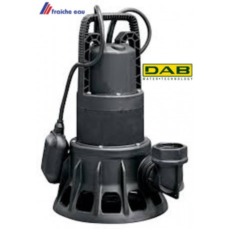 pompe de relevage DAB avec flotteur FEKA BVP 700 MA, drainage ,pompage des eaux fécales  sans matières fibreuses