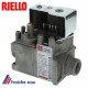 vanne , bloc gaz RIELLO type 4R 000835 pour chaudière murale à condensation RESIDENS  CONDENS IS  BE 