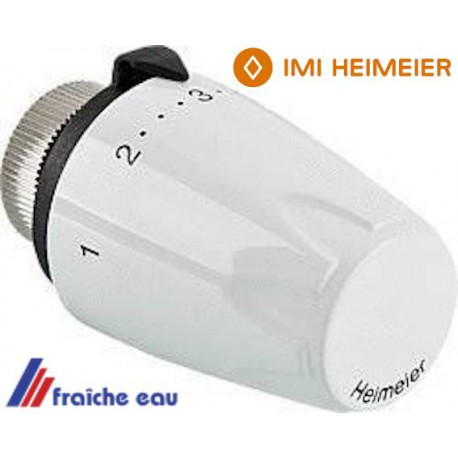 tête, bulbe de vanne thermostatique pour robinet  HEMEIER filetage  M30. robinet de radiateur avec thermostat