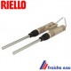 électrode haute tension d'allumage RIELLO 3005766 , électrode à arc de brûleur au fioul domestique