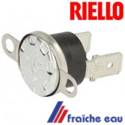 détecteur, capteur de température pat contact type klicson  RIELLO  R 2258, thermostat de limite de température