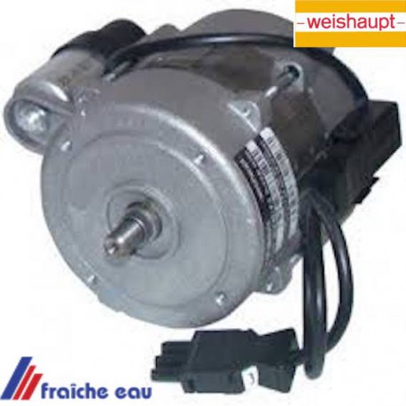 moteur de brûleur  WL 5 à mazout  WEISHAUPT  type ECK -02 ,réf: 24005005012 fourni avec condensateur de démarrage 