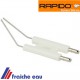 électrode d'allumage RAPIDO 550862 Zündelektrode fur rapido brenner BF100 , BF110 BFU 550862