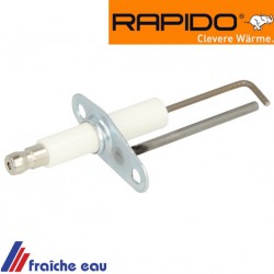 électrode d'allumage pour chaudièregaz RAPIDO pièce : 503786 ,zündelektrode gaskessel