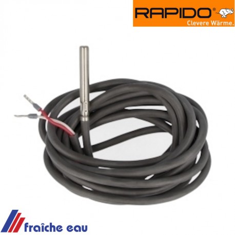 sonde chauffe eau sanitaire, capteur  température RAPIDO 009975 type KVT 1000 pour chaudière econpact ,Ersatzteil speicherfühler