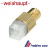 capteur de tempéature ,filetage 1/8" , sonde de départ WEISHAUPT  pour WTC 15-A article  48101140267