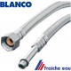 flexible d'alimentation de robinet M10 x écrou 3/8" longueur 80 cm flexible de raccordement