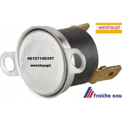 capteur de température , thermostat  Weishaupt Sonde applique NTC article 48121140357 pour brûleur WL5, WL5-B
