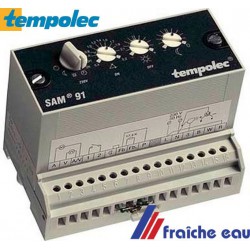 avec la TEMPOLEC SAM 91, la température des radiateurs est adaptée instantanément aux conditions climatiques