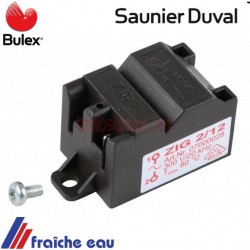 transformateur pour électrode  haute tension BULEX  s5742700 , transfo ZIG 2/12 bloc d'allumage  SAUNIER DUVAL