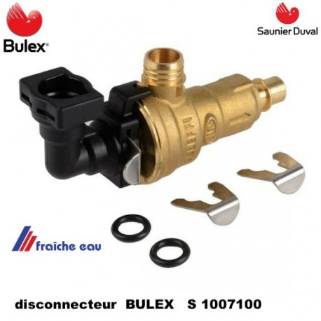 disconnecteur BULEX S 1007100 décharge du mécanisme de remplissage SAUNIER DUVAL