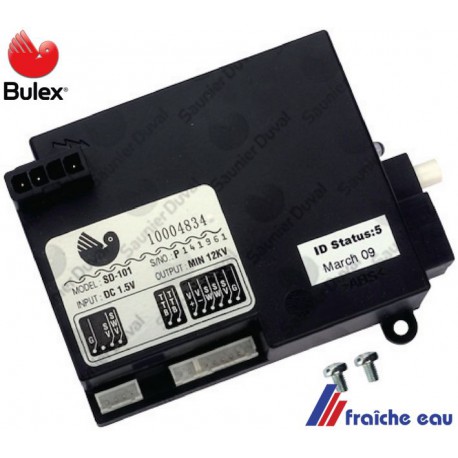 bloc d'allumage électronique  BULEX S 1221400 bloc de contrôle de famme SAUNIER DUVAL allumeur automatique  SD-101