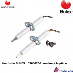 paire bougie d'allumage et de contrôle BULEX  05600200 pour master twin, opalia, électrode SAUNIER DUVAL