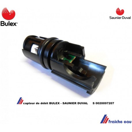 capteur de débit BULEX S 0020097207, détection du flux de passage d'eau SAUNIER DUVAL pour chaudière THEMACONDENS 