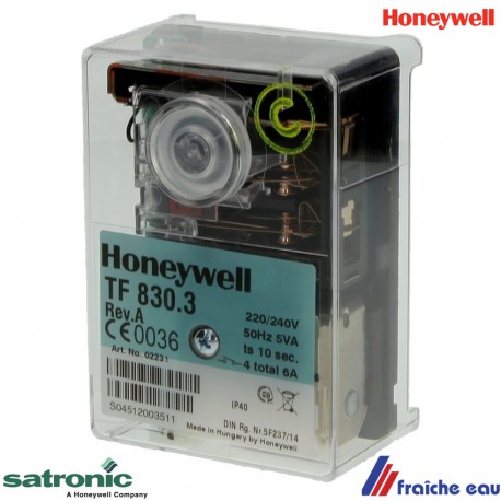 RELAIS SATRONIC HONEYWELL  TF 830 à fleurus, lessines, Eupen, comines, warneton, visé, peruwelz, jodoigne, leuze