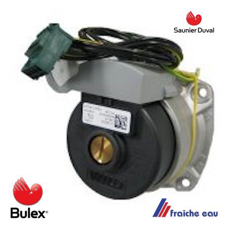 moteur de circulateur BULEX 0020097220 , tête de pompe de circulation SAUNIER DUVAL  avec condensateur de démarrage