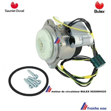 moteur de circulateur électronique en échange standard BULEX 0020084525 , tête de pompe pour chaudière SAUNIER DUVAL