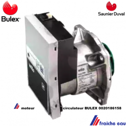 moteur de circulateur BULEX 0020186158 pour chaudière  THEMA CONDENS et THERMOMASTER , tête , moteur de pompe SAUNIER DUVAL