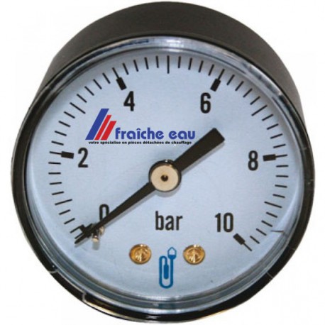 Réducteur de pression d'eau 3/4 en laiton réglable de 1 à 10 bar