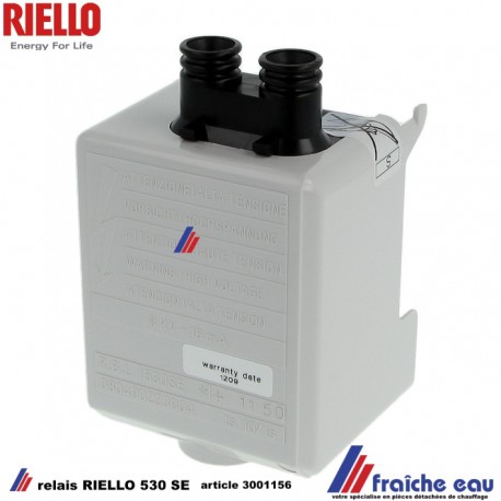 relais RIELLO  3001156 ,boîte de contrôle brûleur fioul  530 SE, automate de combustion de chauffage mazout
