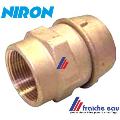 raccord à mécanique  pour tubes  NIRON, NUPI, GIACOGREEN, FUSIOTHERM  32 mm filetage 4/4