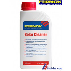 FERNOX S produit de nettoyage pour application solaire , garantie du bon rendement de votre installation solaire thermique