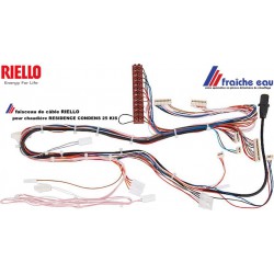 faisceau de câble complet  pour chaudière RIELLO RESIDENCE CONDENS  25 KIS -  30 KIS issu du démontage d'une chaudière neuve 