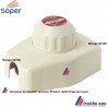détendeur de sécurité soper pour gaz butane et propane  débit 8 kgs / heure , pression de sortie fixe 50 mbar