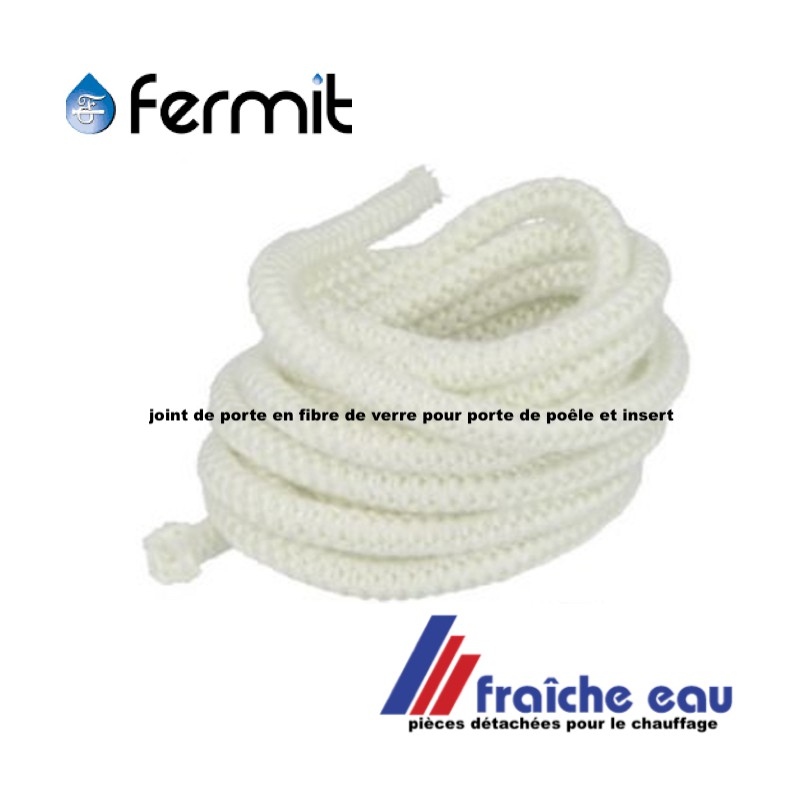 Bon joint de corde de fibre de verre de porte de bande/cheminée d'isolation  de fibre de verre de résistance à l'abrasion