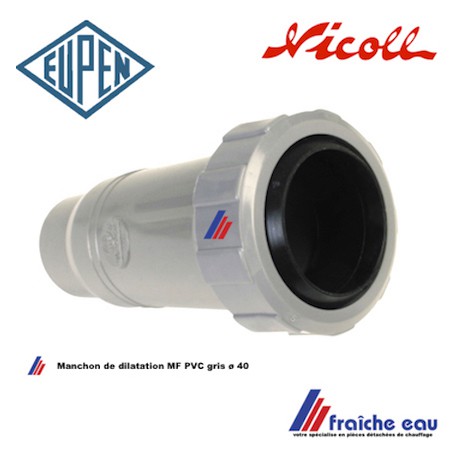 Clapet anti-retour PVC - diamètre 40 mm NICOLL