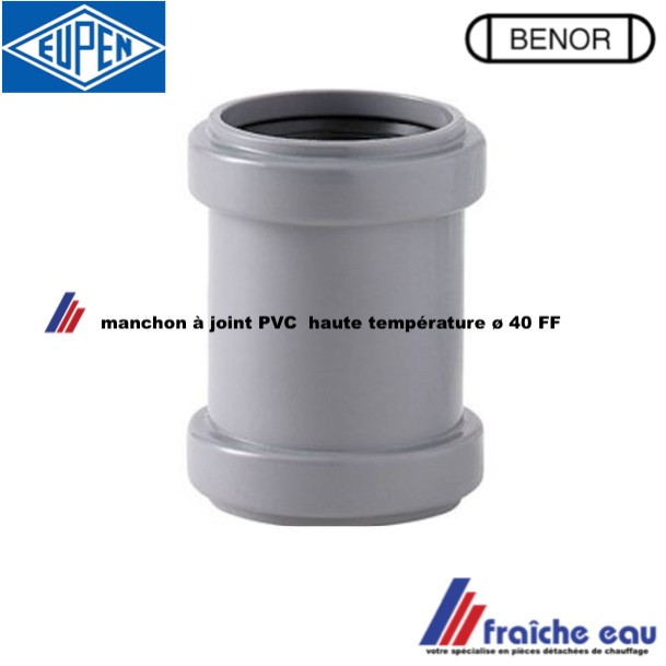 Manchon PVC pression Ø 40