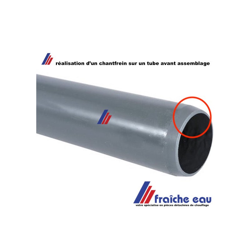 Nicoll - Manchon de dilatation PVC pour canalisation horizontale MF 40 -  Réf : NICUMHH