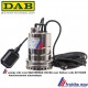 pompe  vide cave ou de drainage automatique DAB DRENAG 300 MA inox  , article 60114689, avec flotteur 