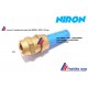 raccord à compression pour tubes  NIRON, NUPI, diamètre 25 mm filetage 3/4