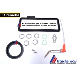 Kit de réparation type  B REMEHA  7668123 pour chaudière Calenta Ace 15s, 25s et 28c, Servicekit  B voor gasketel REMEHA