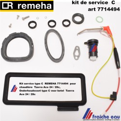 Kit service type C  REMEHA 7714494  pour chaudière  Tzerra Ace 24 / 28c, Onderhoudssset type C voor ketel  Tzerra Ace 24 / 28c
