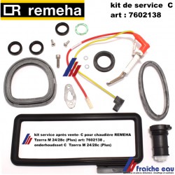 kit service après vente- C pour chaudière REMEHA Tzerra M 24/28c (Plus) art: 7602138 ,onderhoudsset C  Tzerra M 24/28c (Plus)