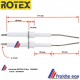 électrode d'allumage haute tension ROTEX 5004892 pour brûleur 20 Kw , HERRMANN BO 20 article : E1500351