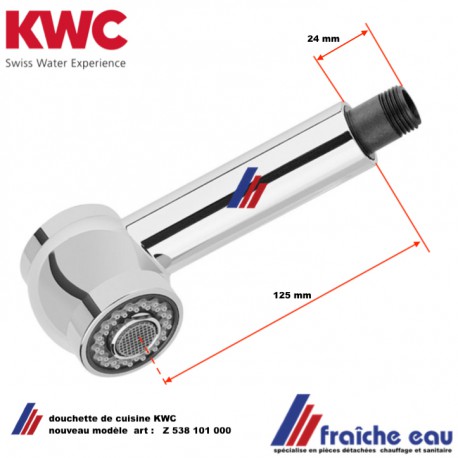 KWC Flexible de douchette pour mitigeur de cuisine Z.501.997