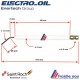 electrode d'allumage de brûleur fioul saint roch / bentone / enertech , électrode haute tension 42001 zaegel held et electro oil