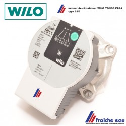 moteur de circulateur électronique WILO YONOS  RS 25/6 remplacement de la tête de pompe en échange standard