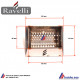 creuset de poêle à pellets ECOTECK-RAVELLI 32000-07-001 S brasier en inox 