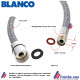 flexible de mitigeur, robinet de cuisine BLANCO 00 139909 en nylon tressé filetage 1/2 x M 15 au pas de 1 mm