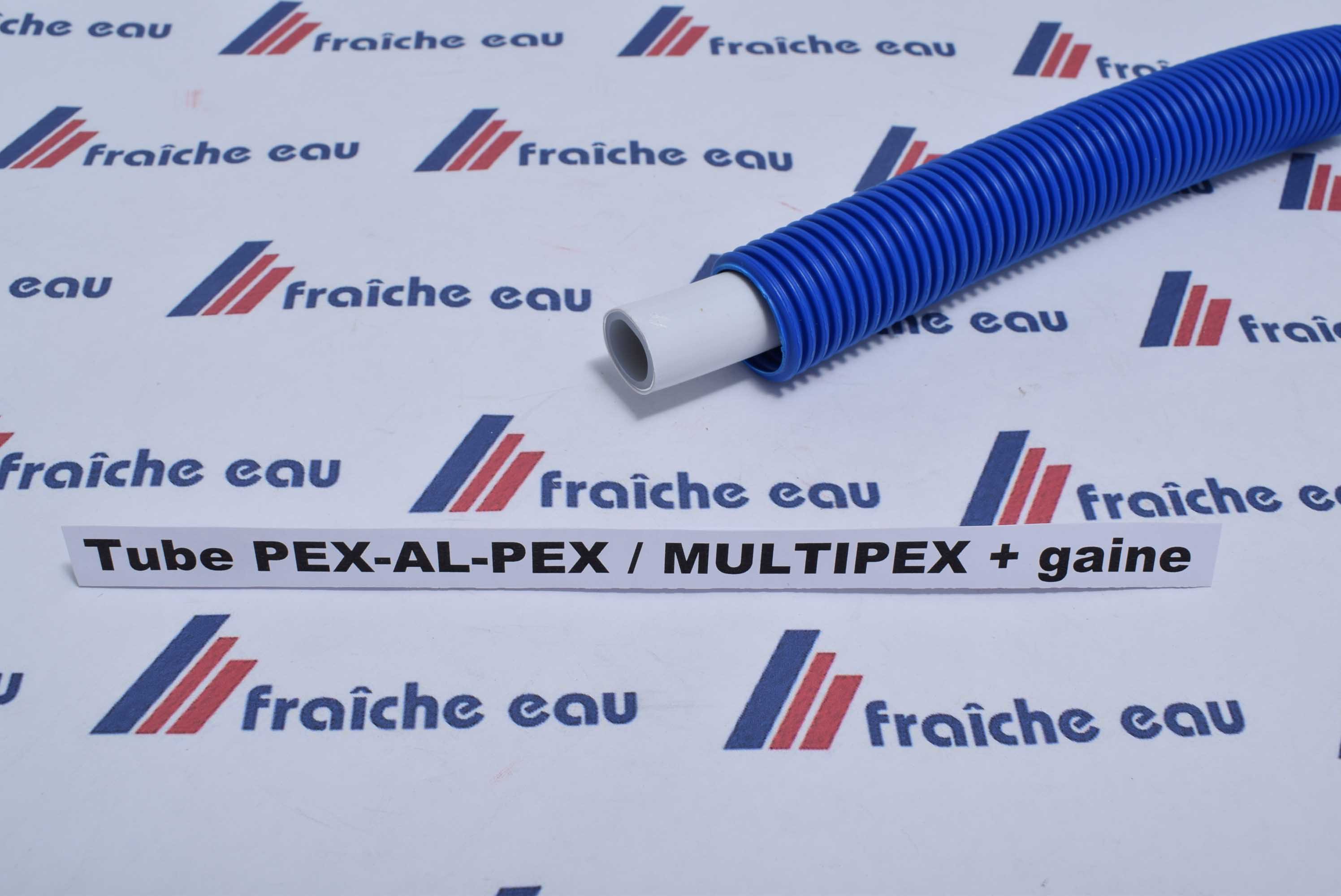Pex Tuyau multicouche HT-PE-HD/AL 20 x 2,0 - 50m HERZ - Proachats
