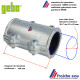 bride de réparation rapide GEBO  pour tube en acier de 5/4 avec joint NBR pour canalisation diamètre nominal de 41 à 43 mm
